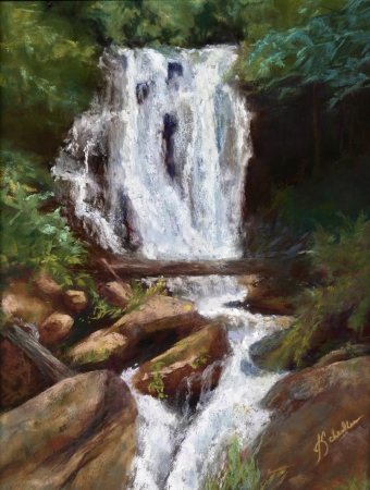 Anna Ruby Falls by artist Joycelyn Schedler